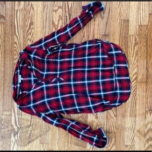Plaid blouse